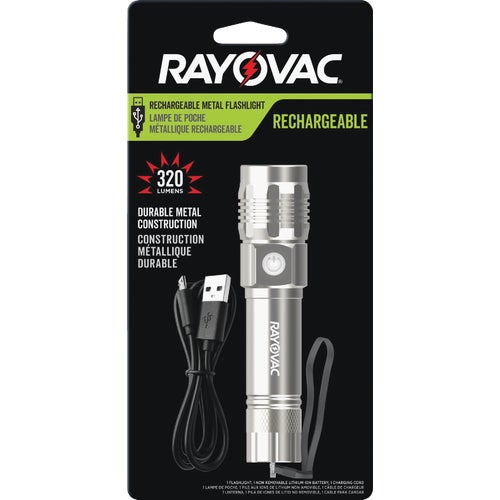 ROVVMHAL8H Rayovac LED Rechargeable Flashlight